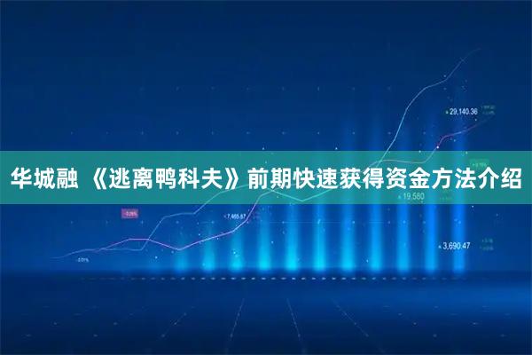 华城融 《逃离鸭科夫》前期快速获得资金方法介绍